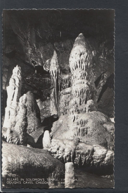Somerset Postcard - Pillar's in Solomon's Temple, Gough's Caves, Cheddar RS20365