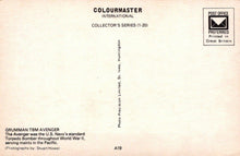 Load image into Gallery viewer, Military Aviation Postcard - Grumman TBM Avenger Aeroplane RS24408
