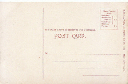 California Postcard: Mt Hamilton Lick Observatory 1900s, USA - 5282A