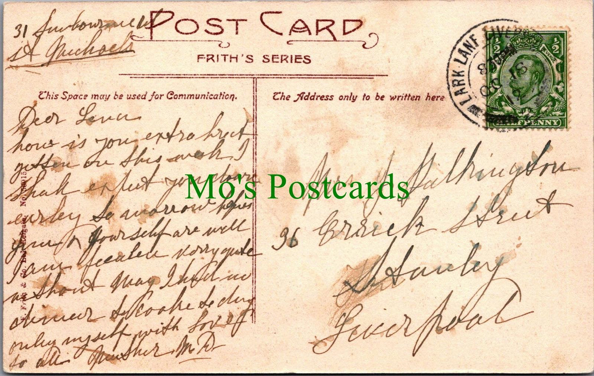 Yorkshire Postcard: Aysgarth St Andrews Parish Church Exterior 1912 - RS33508