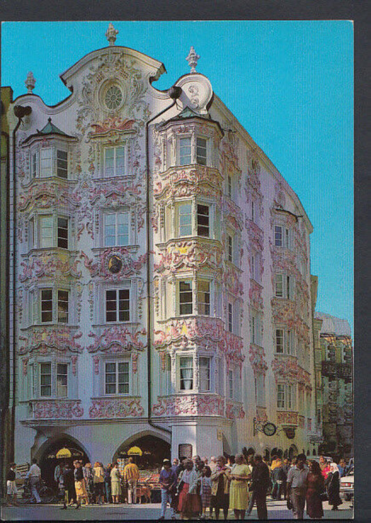 Austria Postcard - The Alpine Town Innsbruck, Helblinghouse    RR2243