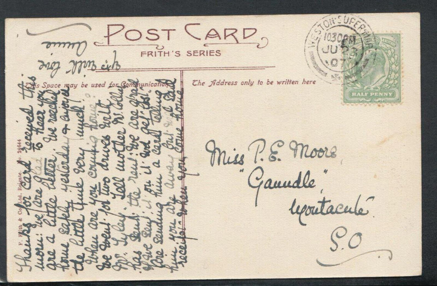 Somerset Postcard - Cheddar Cross   RS16607