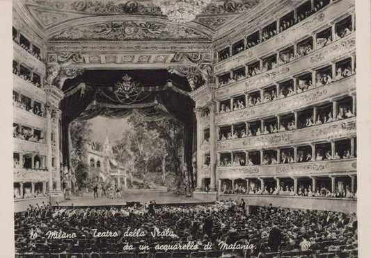 Italy Postcard - Milan / Milano - Teatro Della Scala  RRR384
