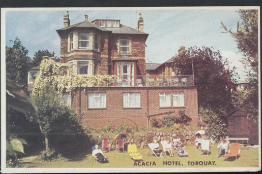 Devon Postcard - Acacia Hotel, Torquay      RS9966
