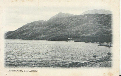 Scotland Postcard - Rowardennan, Loch Lomond , Argyllshire  7328A
