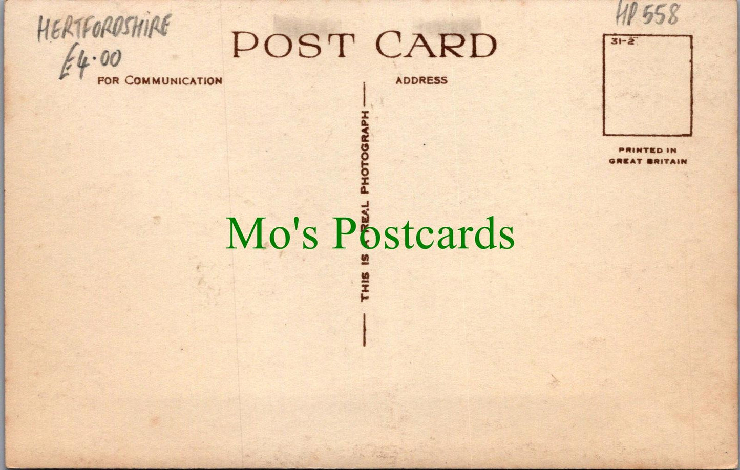 Hertfordshire Postcard - Bishops Stortford Greetings  HP558