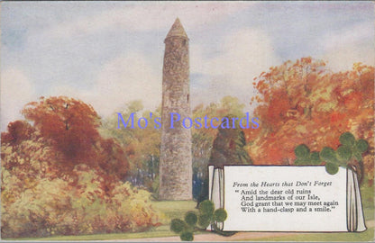 Poetry Postcard - Poem, From The Hearts That Don't Forget DC2009