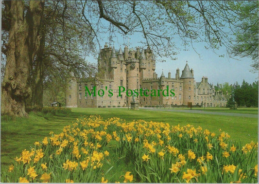 Scotland Postcard - Exterior View of Glamis Castle, Angus   RR12065
