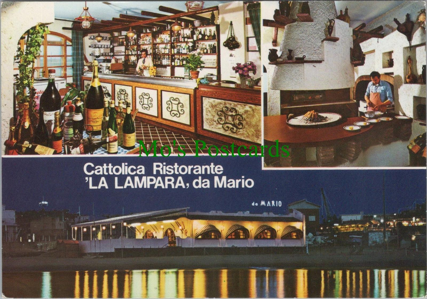 Italy Postcard - Cattolica, Rsitorante "La Lampara" Da Mario - Rimini RRR1331