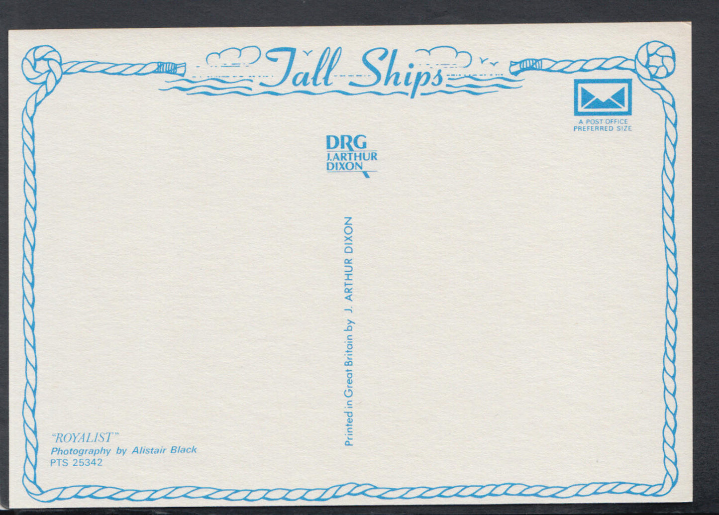 Shipping Postcard - Tall Ships - "Royalist"   RR6861