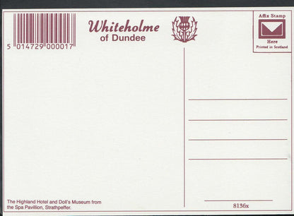 Scotland Postcard - The Highland Hotel & Doll's Museum, Strathpeffer RR1881