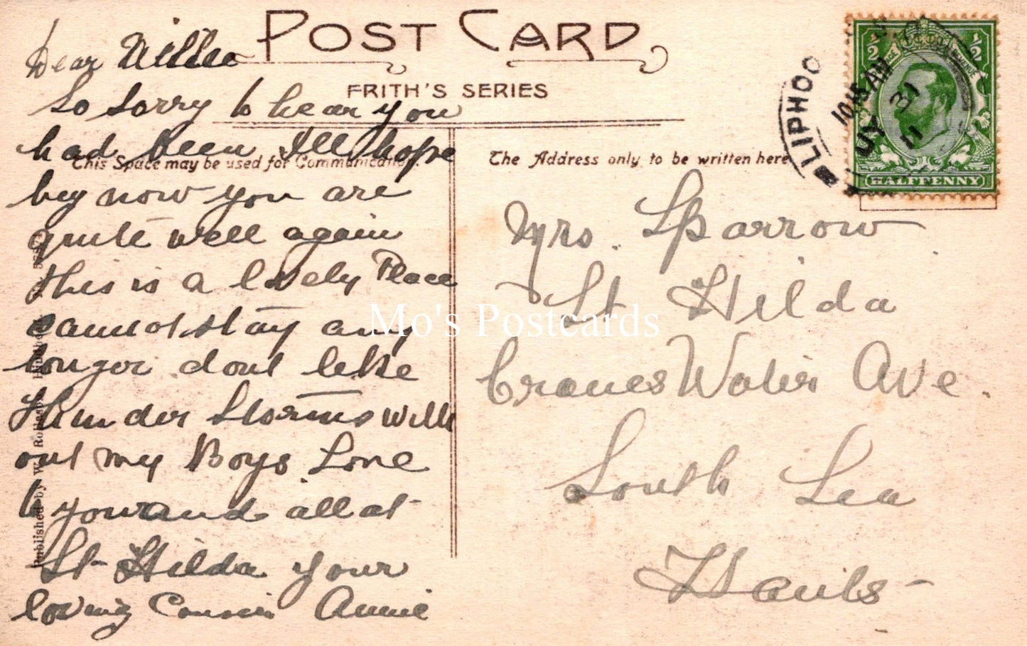 Surrey Postcard - Vintage Car, Windy Gap, Hindhead  SW18261