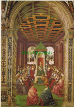 Load image into Gallery viewer, Art Postcard-Pinturicchio -Aeneas Piccolomini Before Pope Eugenius IV - RR10127
