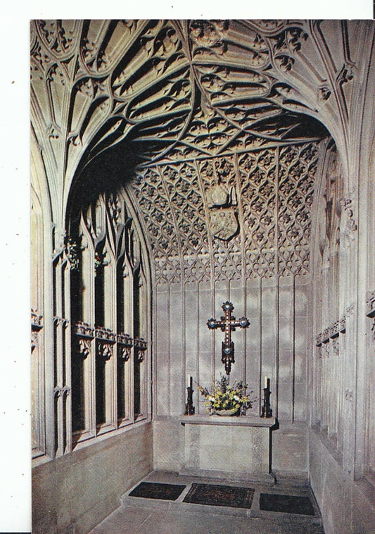 Somerset Postcard - Bath Abbey, Prior Birde's Chantry AB819