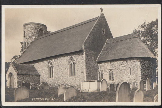Suffolk Postcard:  Fritton Church   A9032