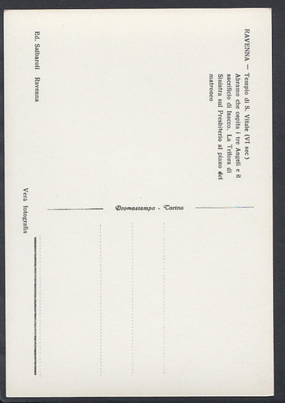 Italy Postcard - Ravenna - Tempio Di S.Vitale  RR2274