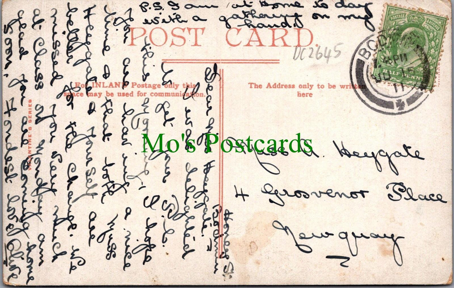 Somerset Postcard - Nunney Medieval Castle  DC2645