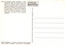 Load image into Gallery viewer, Military Aviation Postcard - De Havilland DH100 Vampire F Mk3 Aeroplane RRR2
