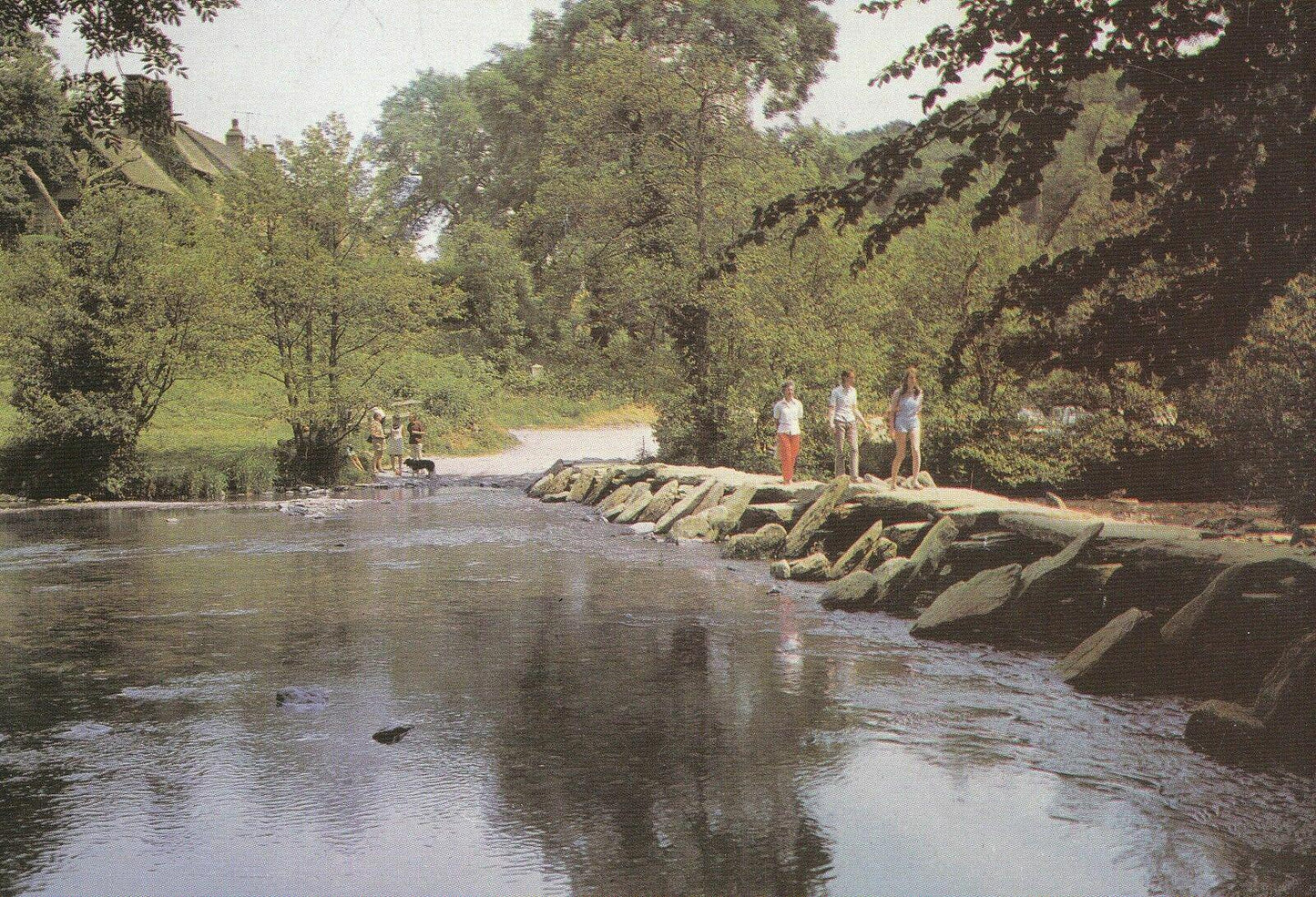 Somerset Postcard - Tarr Steps, Near Winsford    AB772