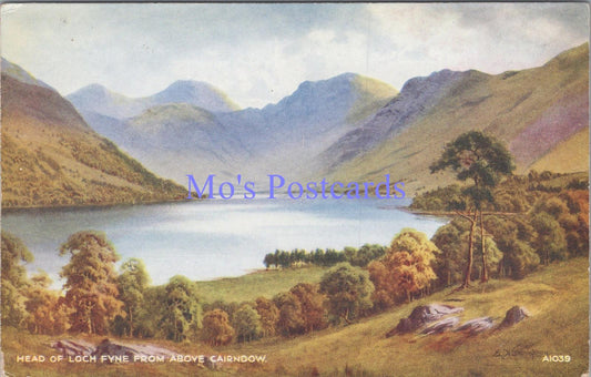 Scotland Postcard - Head of Loch Fyne, Artist E.H.Thompson  DC2233