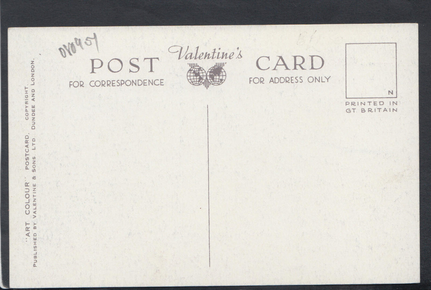 Scotland Postcard - Edinburgh Castle and National Gallery   RS14660