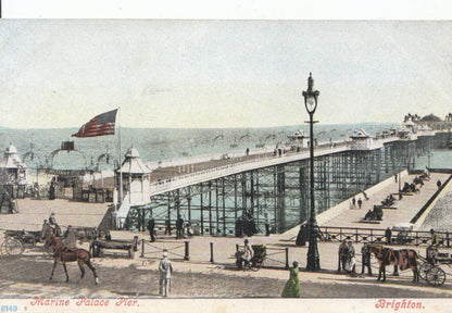 Sussex Postcard - Marine Palace Pier, Brighton  3167A
