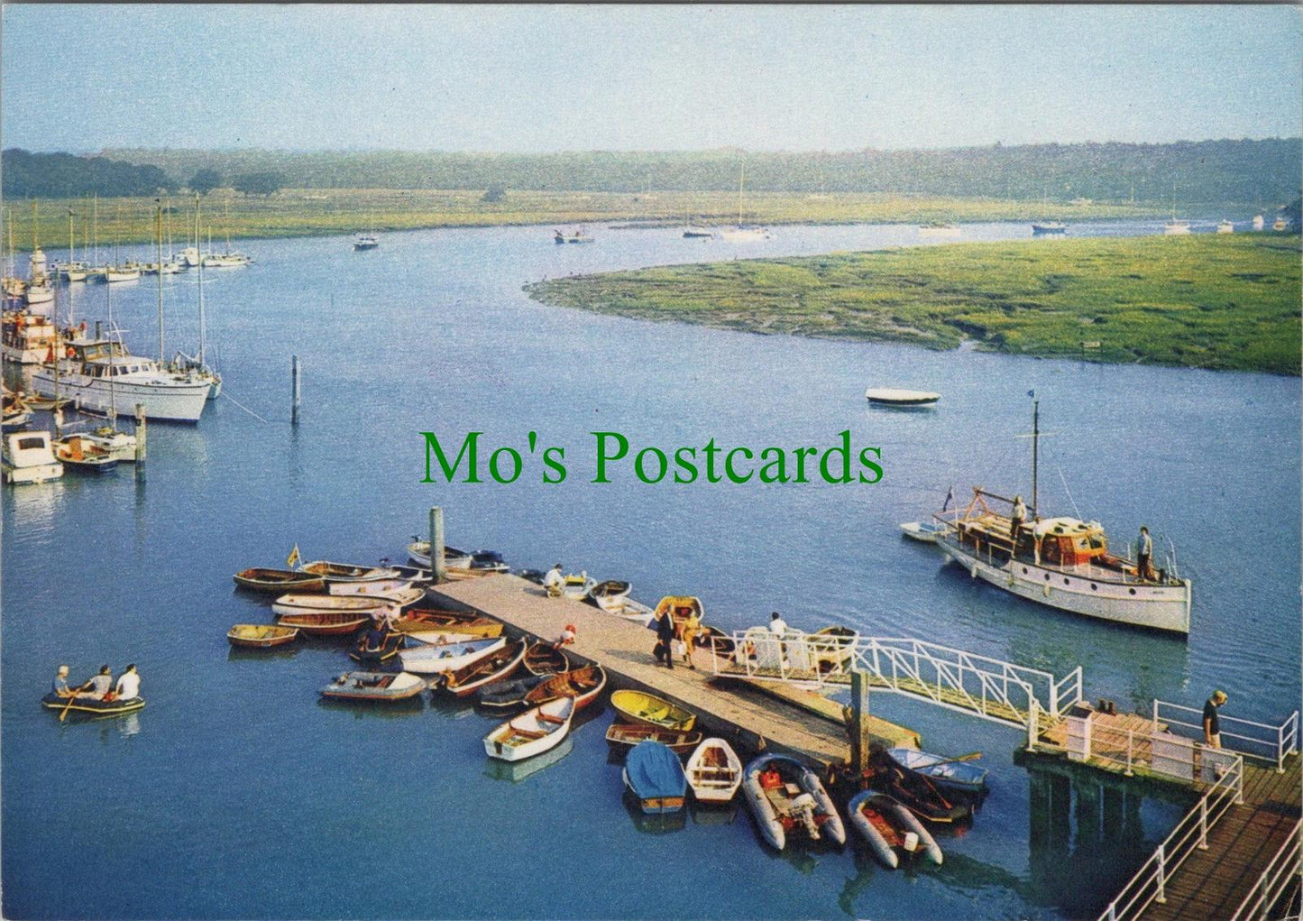 Hampshire Postcard - Buckler's Hard, Beaulieu River  Ref.RR14448