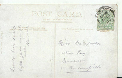 Derbyshire Postcard: Buxton From The Town Hall TZ10095
