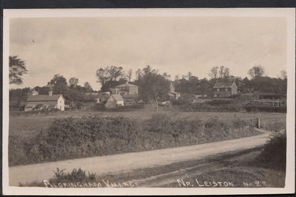 Suffolk Postcard: Aldringham Village Near Leiston Rural Houses RPPC BH1038
