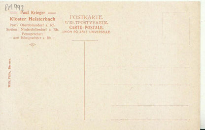 Germany Postcard - Kloster - Ruine Heisterbach  TZ7684