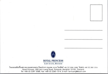 Thailand Postcard -Bangkok,  Royal Princess, Larn Luang, The Giant Swing RR21617