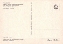 Load image into Gallery viewer, Italy Postcard - Aerial View of Malcesine, Verona   RRR345
