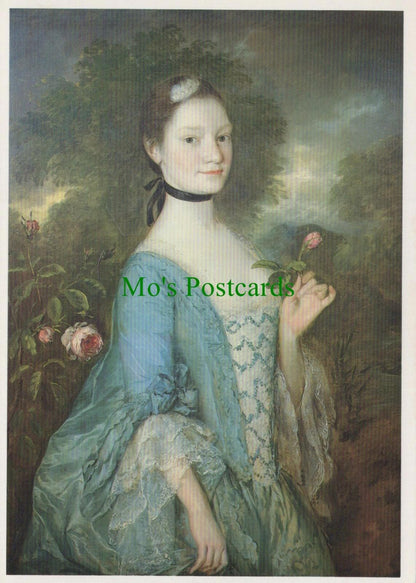 Art Postcard - Thomas Gainsborough - Sarah, Lady Innes  RR10145