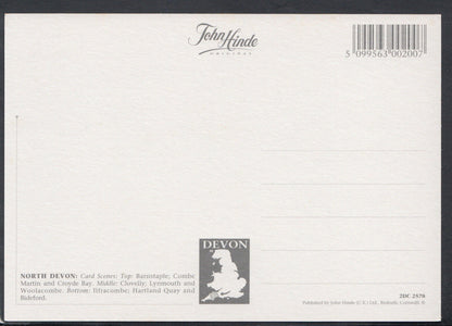 Devon Postcard - Views of North Devon  RR4770