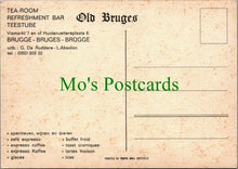 Load image into Gallery viewer, Belgium Postcard - Tea-Room Resfreshment Bar, Old Bruges, Bruges RR14063
