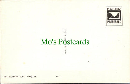 Devon Postcard - Torquay - The Illuminations RS32121