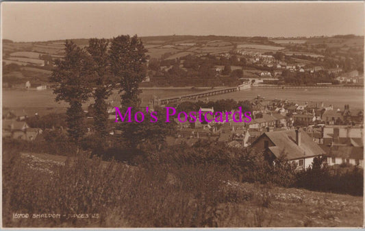 Devon Postcard - Shaldon Village HM504