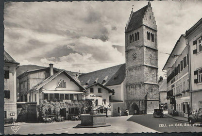 Austria Postcard - Zell Am See, Stadtplatz  RS15178