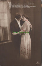 Load image into Gallery viewer, Romance Postcard - Loving Couple in an Embrace RS28151
