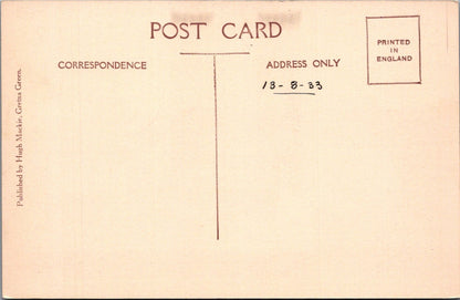 Scotland Postcard: Gretna Old Sark Bridge Border Fishing 1930's XT3986