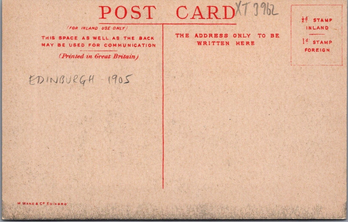 Midlothian Postcard: Edinburgh Royal Volunteer Review Spectators 1905 XT5093