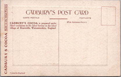 Advertising Postcard: Cadbury’s Cocoa Bournville Worcestershire  XT4771