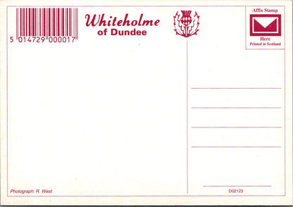Midlothian Postcard: Scotland Edinburgh Forth Rail Bridge Sunset 1990s XT195