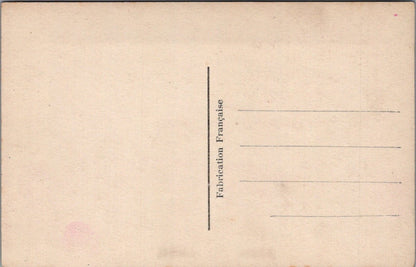 Romance Postcard:Glamorous Couple French Love Poem Tinted Portrait 1920's XT5616