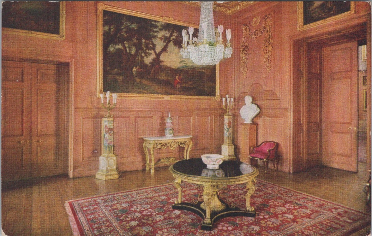 Berkshire Postcard: Windsor Castle State Apartments Ante Throne Room XT4330