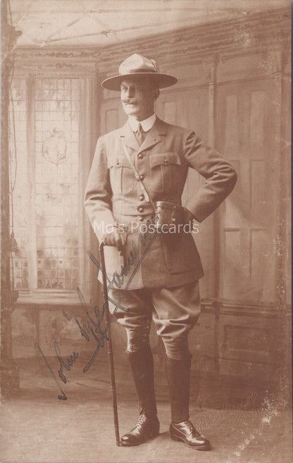 Scouting Postcard: Scoutmaster John Tyler Jamieson Boy Scout Uniform RPPC XT3727
