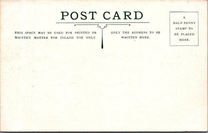 Dorset Postcard: Corfe Castle Ruins, Village, Leonard Patten Sketch 1900's XT3561