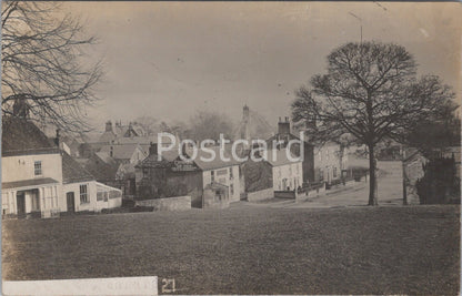 Yorkshire Postcard: Burton Leonard Crown Inn Village Green Views 1910s W913