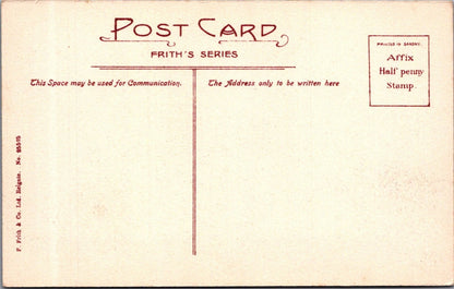 Dorset Postcard: Corfe Castle Gateway, Ruins, Ivy, Purbeck Hills 1900's XT3554