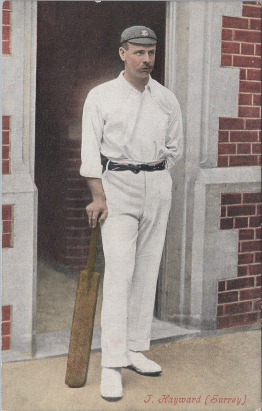 Sports Postcard: Tom Hayward Surrey England Cricketer Batsman 1900s XT3596